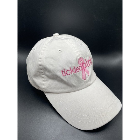 Vera Bradley Tickled Pink Breast Cancer Awareness Hat Women’s Adjustable Cap - Picture 3 of 6